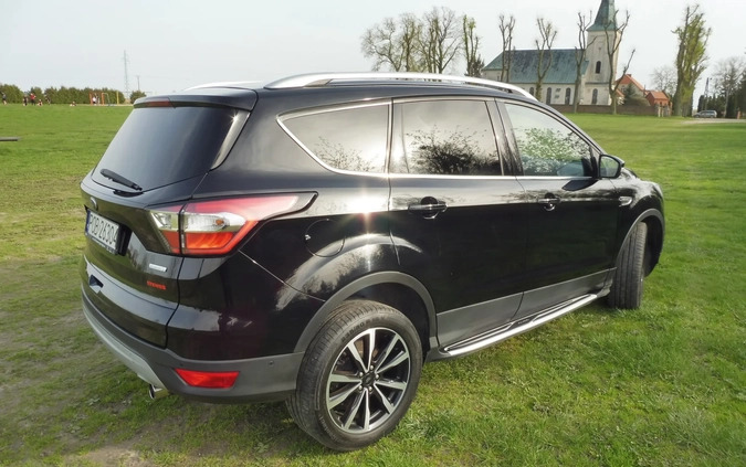Ford Kuga cena 60900 przebieg: 174500, rok produkcji 2017 z Oborniki małe 172